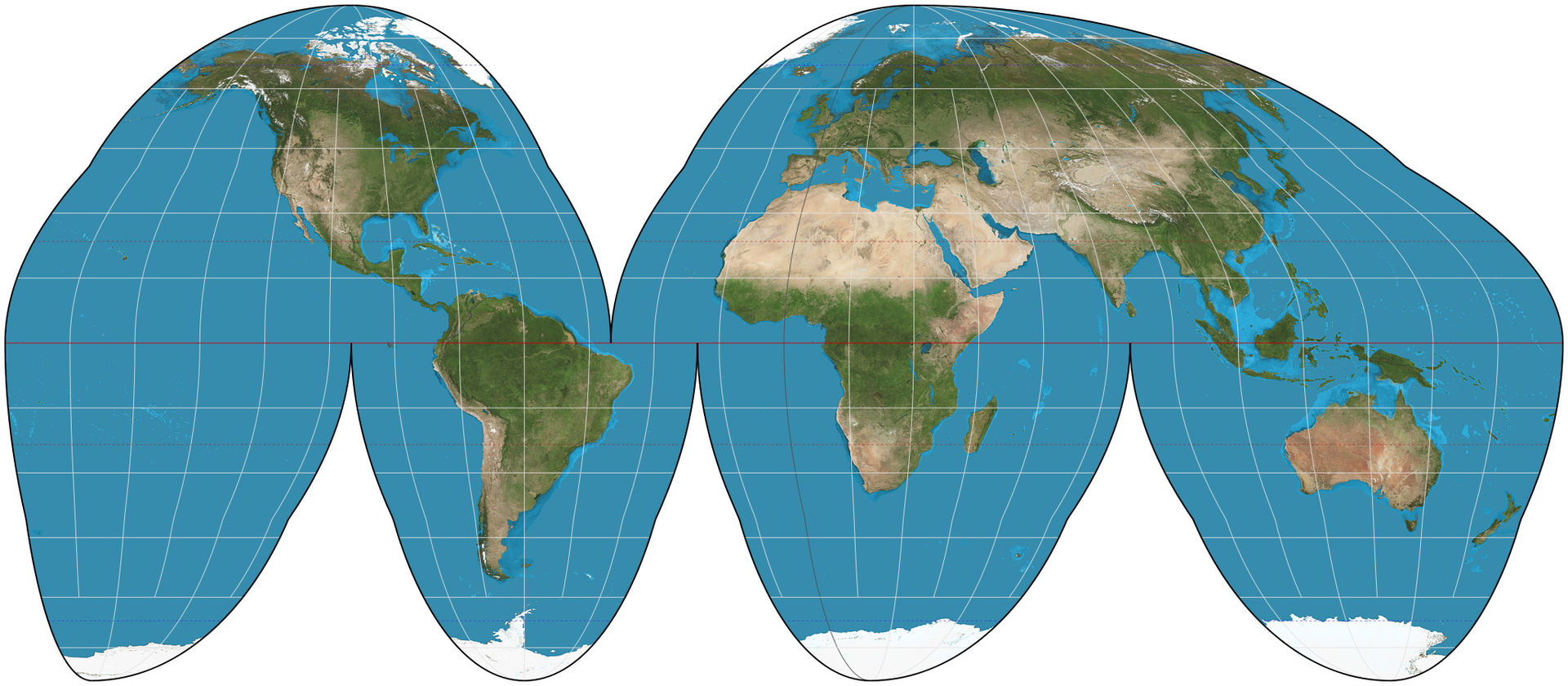 https://en.wikipedia.org/wiki/Goode_homolosine_projection
